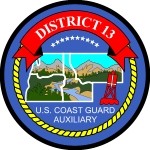 US Coast Guard Auxiliary District 13 logo